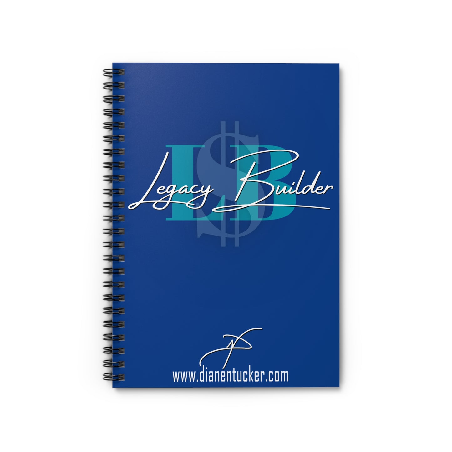 DNT: Legacy Builder - Spiral Notebook - Ruled Line (Blue)