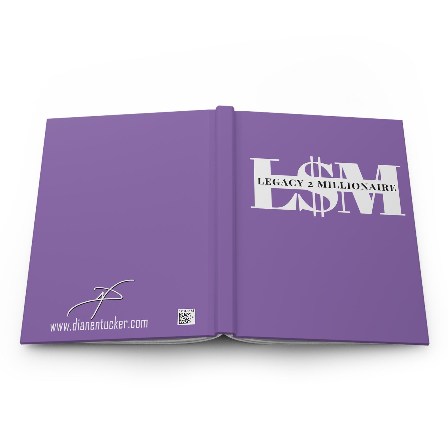 DNT: Legacy 2 Millionaire - Hardcover Journal Matte (Light Purple)