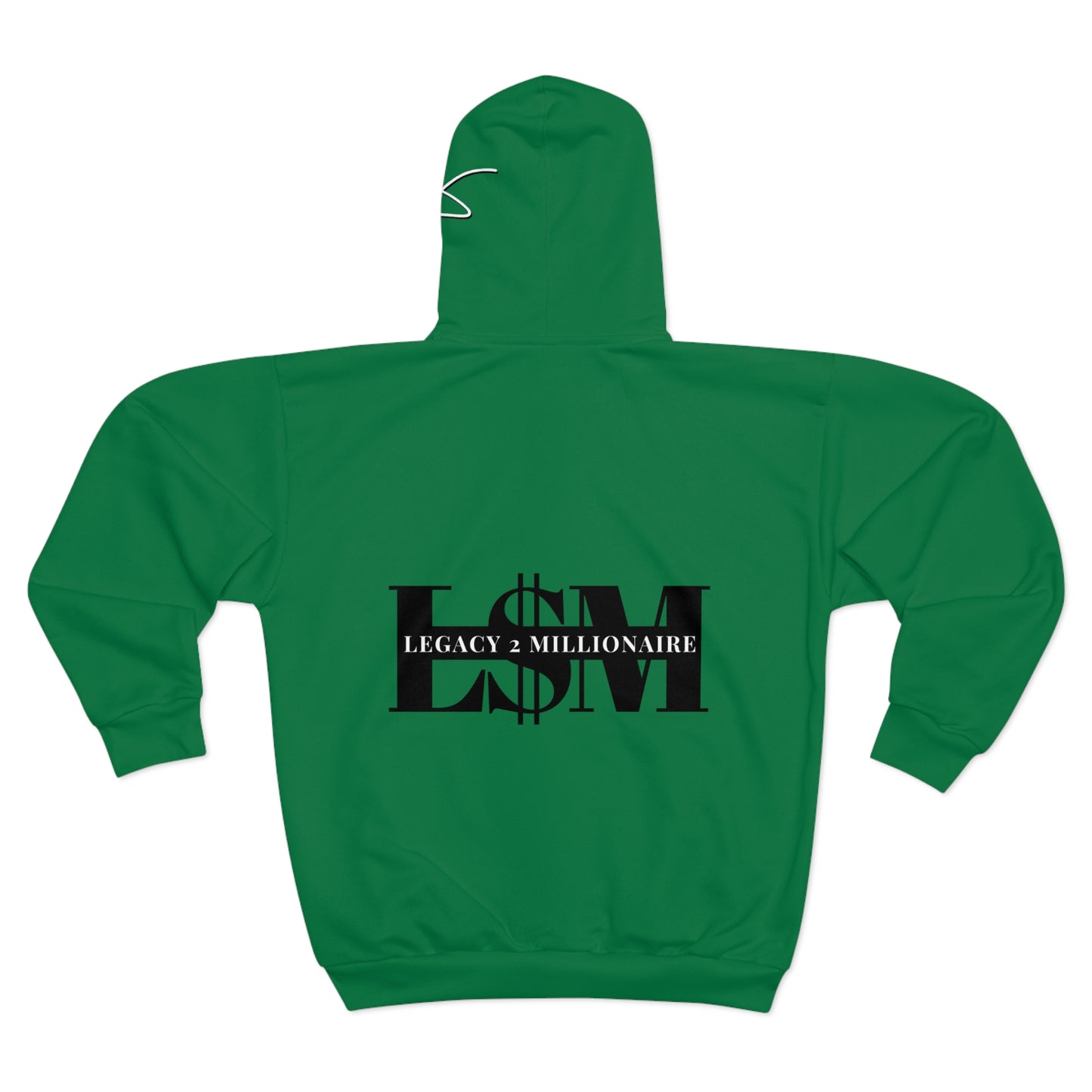 DNT: Legacy 2 Millionaire - Unisex Zip Hoodie (Green)