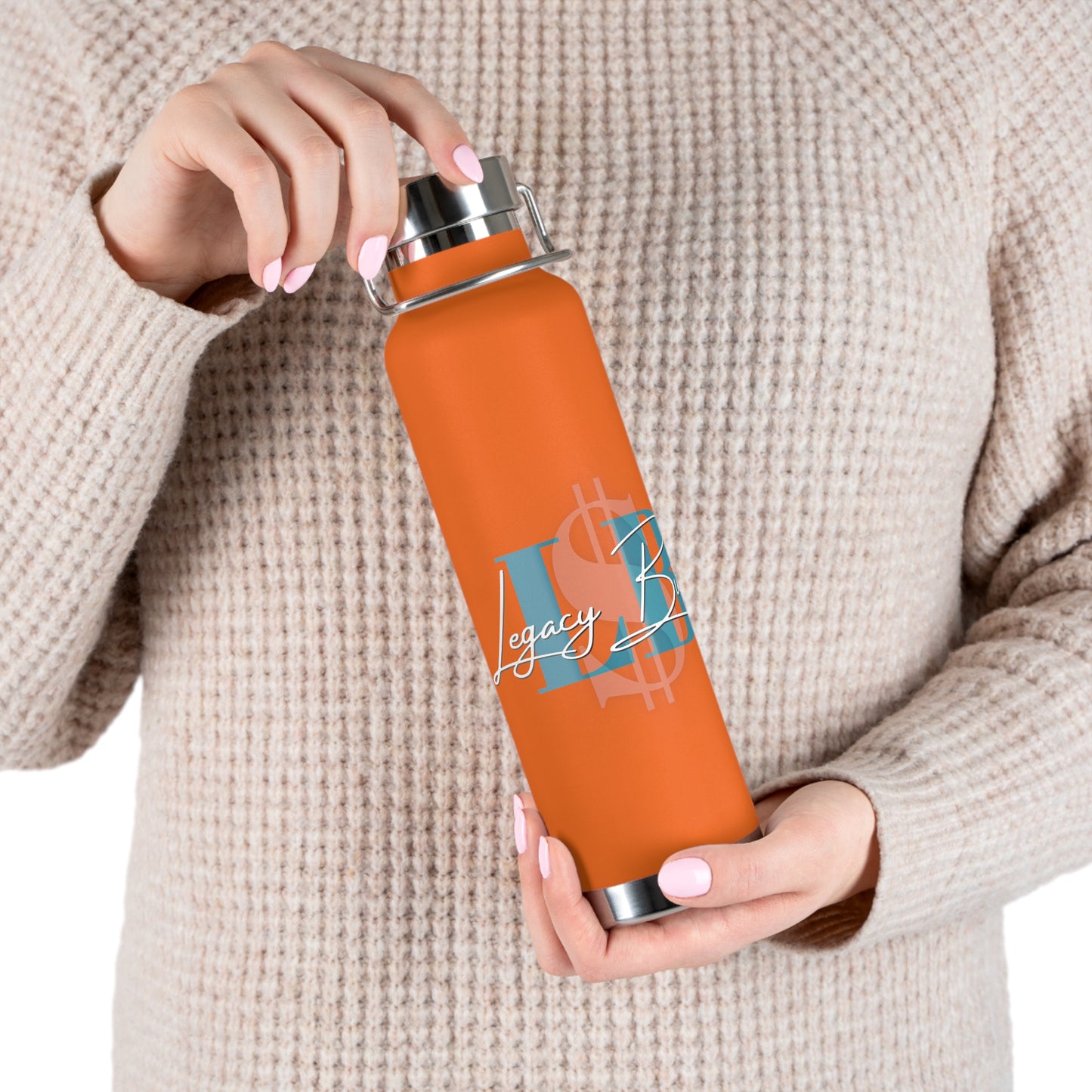 DNT: Legacy Builder - Copper Vacuum Insulated Bottle, 22oz (8 Colors)