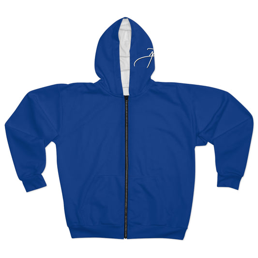 DNT: Legacy Success - Unisex Zip Hoodie (Blue)