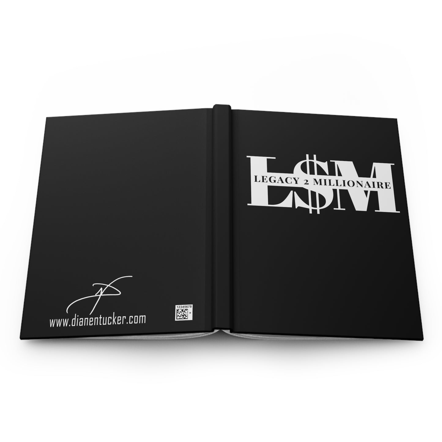 DNT: Legacy 2 Millionaire - Hardcover Journal Matte (Black)