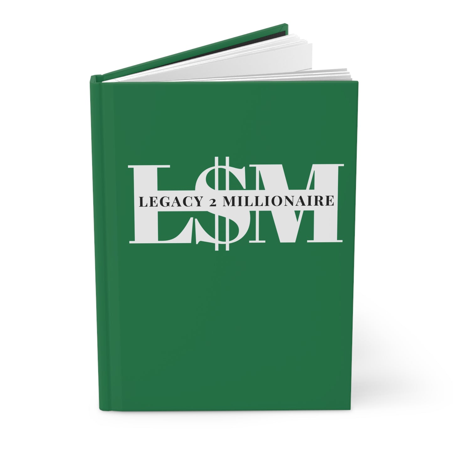 DNT: Legacy 2 Millionaire - Hardcover Journal Matte (Green)