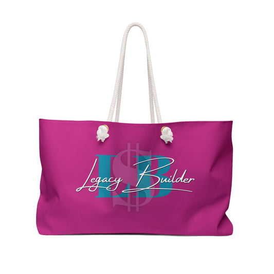 DNT: Legacy Builder - Weekender Bag (Dark Pink)