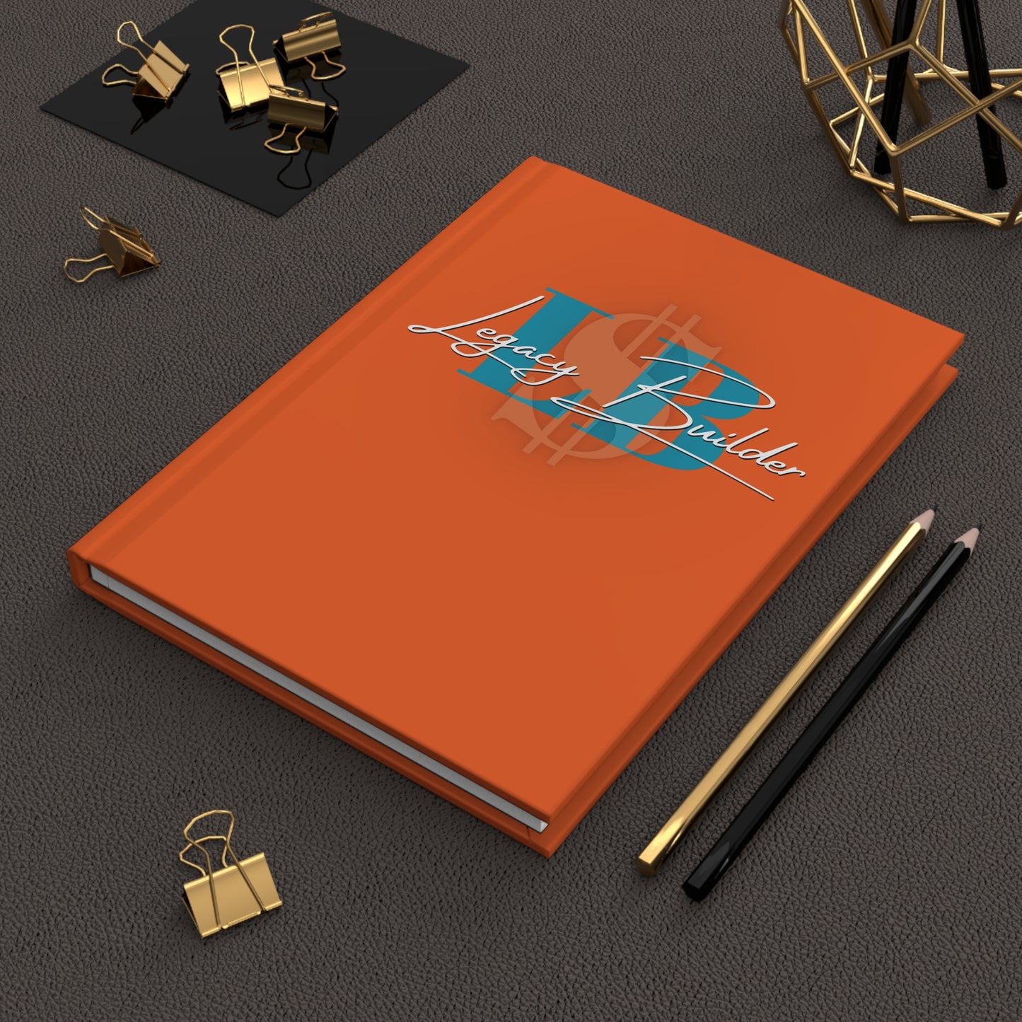 DNT: Legacy Builder - Hardcover Journal Matte (Orange)