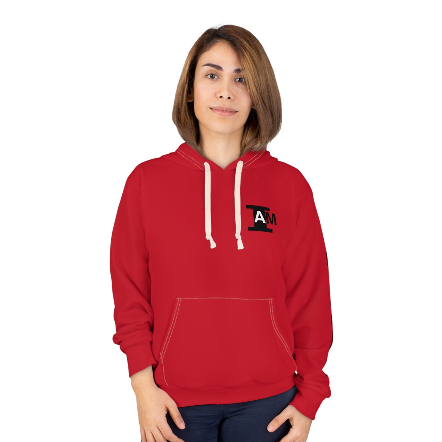 I Am: TUCKER - Unisex Pullover Hoodie (Red)