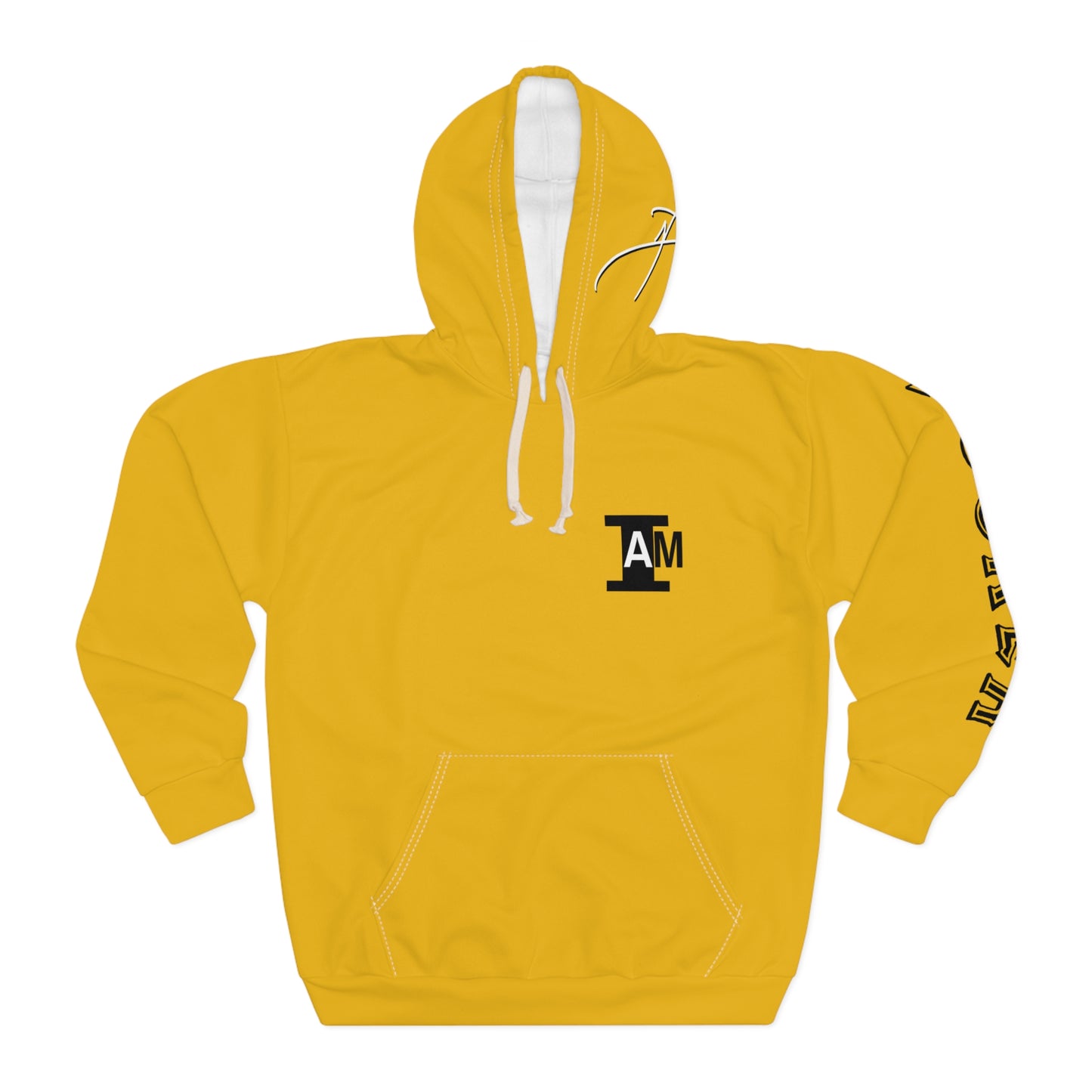 I Am: TUCKER - Unisex Pullover Hoodie (Yellow)