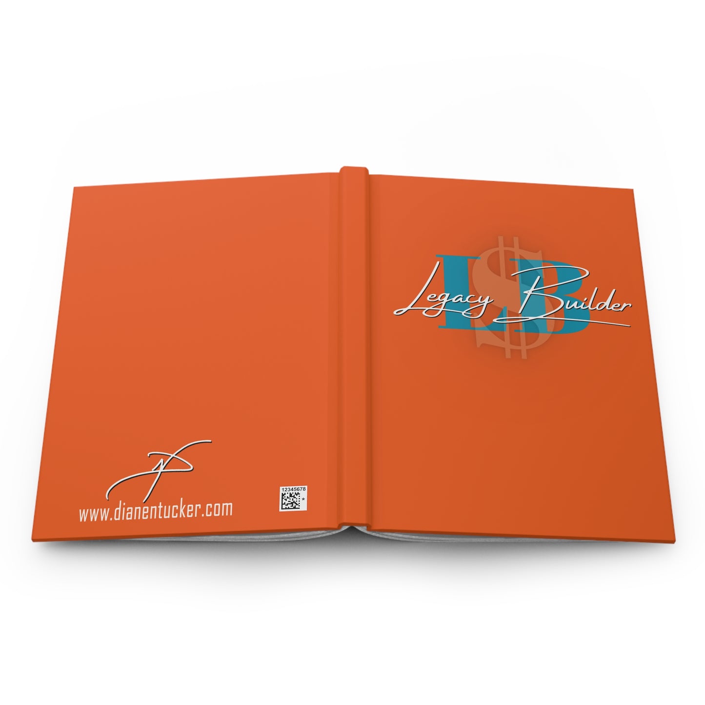 DNT: Legacy Builder - Hardcover Journal Matte (Orange)