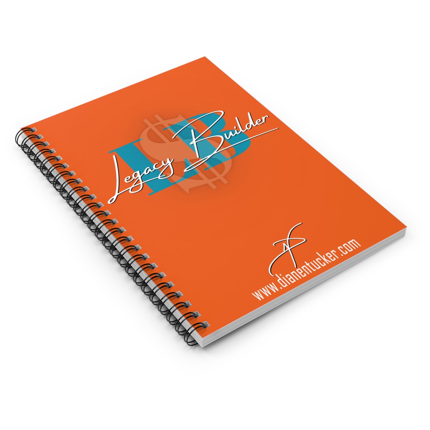 DNT: Legacy Builder - Spiral Notebook - Ruled Line (Orange)