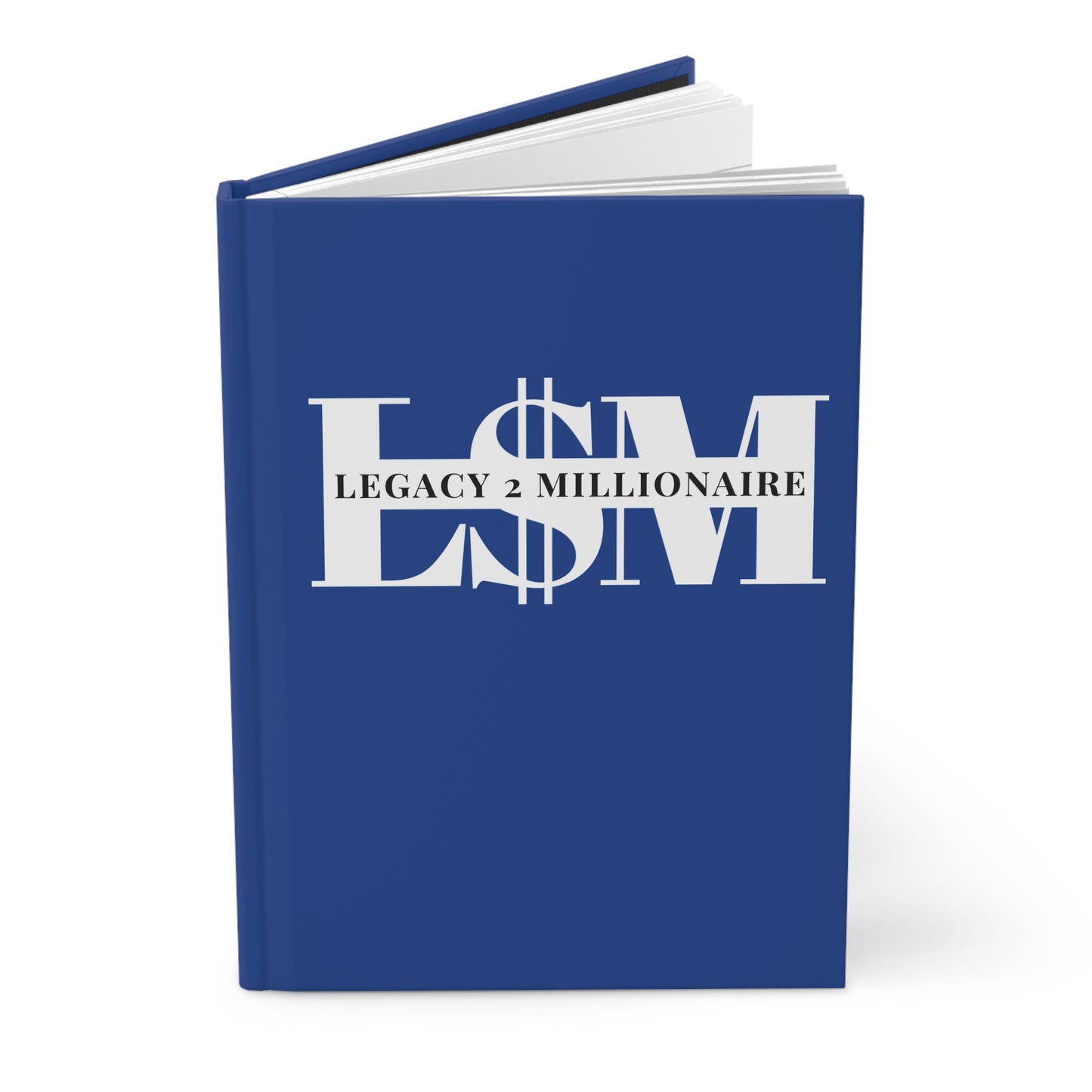 DNT: Legacy 2 Millionaire - Hardcover Journal Matte (Blue)