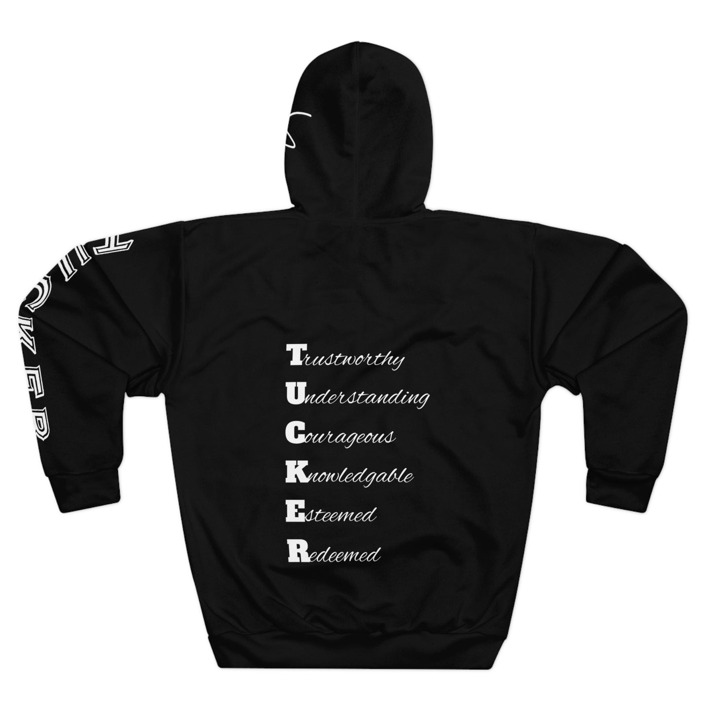 I Am: TUCKER - Unisex Pullover Hoodie (Black)