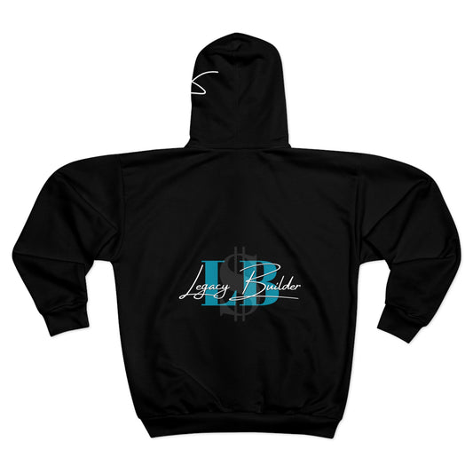 DNT: Legacy Builder - Unisex Zip Hoodie (Black)