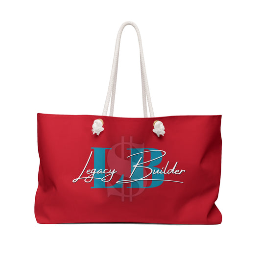 DNT: Legacy Builder - Weekender Bag (Dark Red)