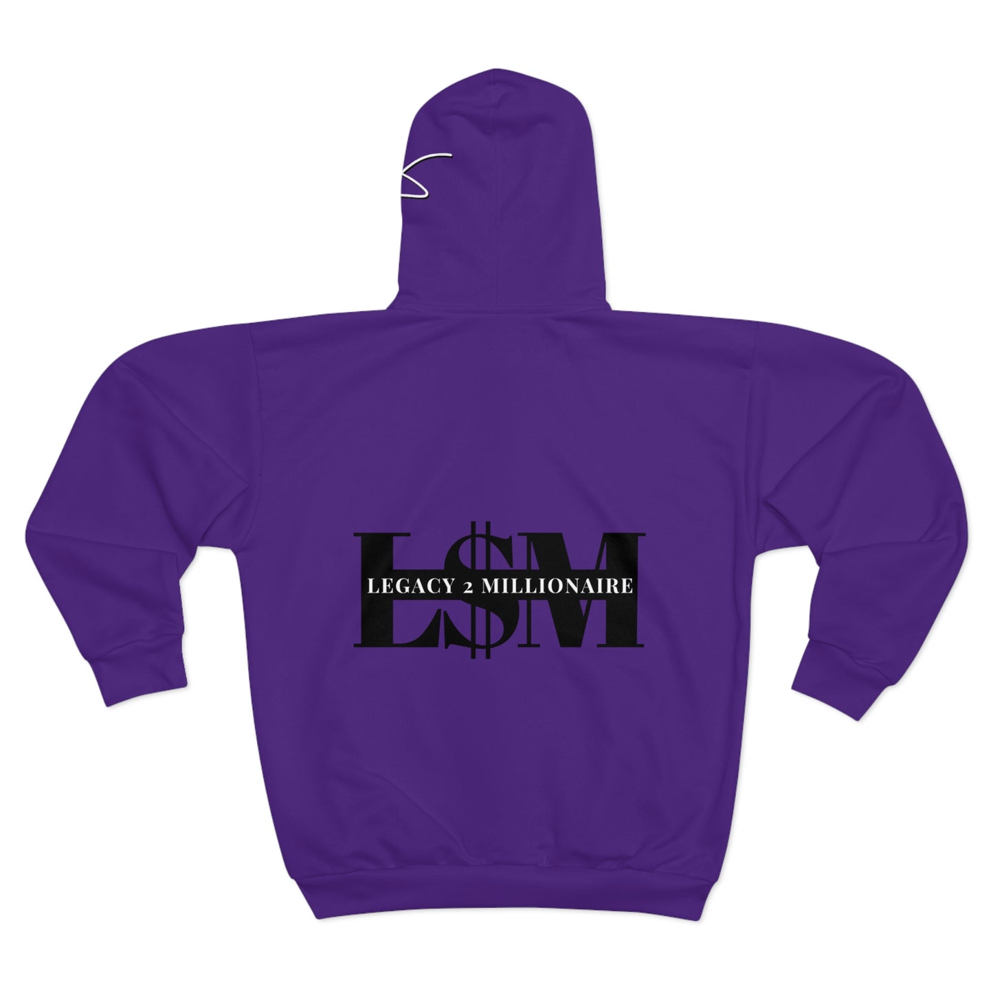 DNT: Legacy 2 Millionaire - Unisex Zip Hoodie (Purple)