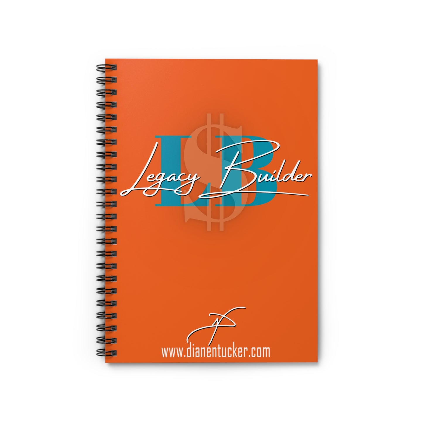 DNT: Legacy Builder - Spiral Notebook - Ruled Line (Orange)