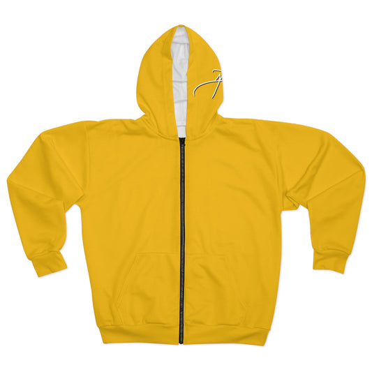 DNT: Legacy Success - Unisex Zip Hoodie (Yellow)