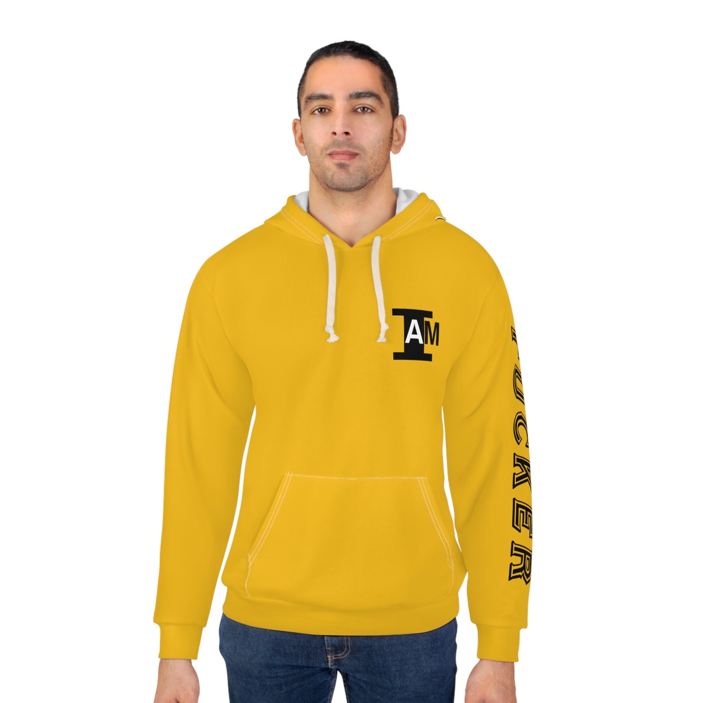 I Am: TUCKER - Unisex Pullover Hoodie (Yellow)