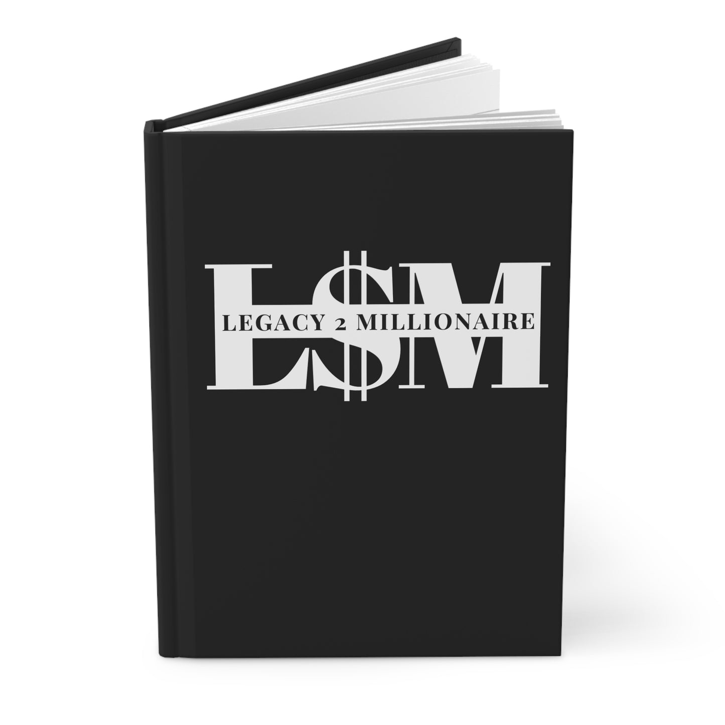 DNT: Legacy 2 Millionaire - Hardcover Journal Matte (Black)