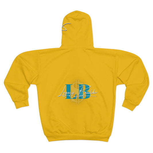 DNT: Legacy Builder - Unisex Zip Hoodie (Yellow)