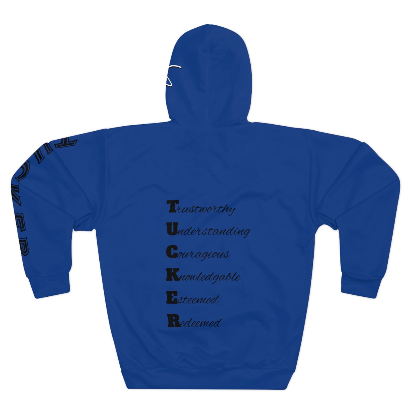 I Am: TUCKER - Unisex Pullover Hoodie (Blue)