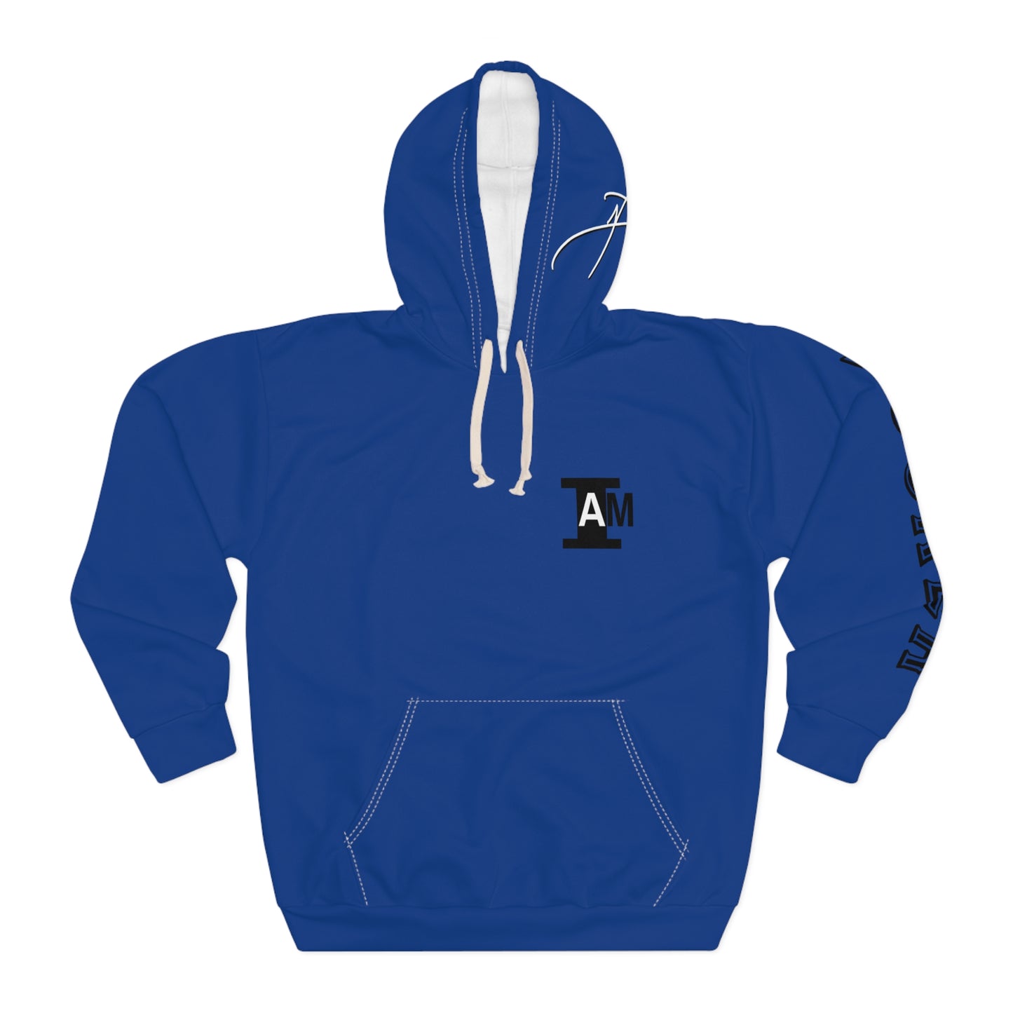 I Am: TUCKER - Unisex Pullover Hoodie (Blue)