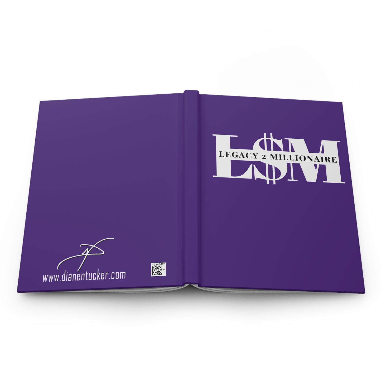 DNT: Legacy 2 Millionaire - Hardcover Journal Matte (Purple)