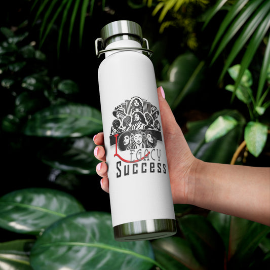 DNT: Legacy Success - Copper Vacuum Insulated Bottle, 22oz (8 Colors)