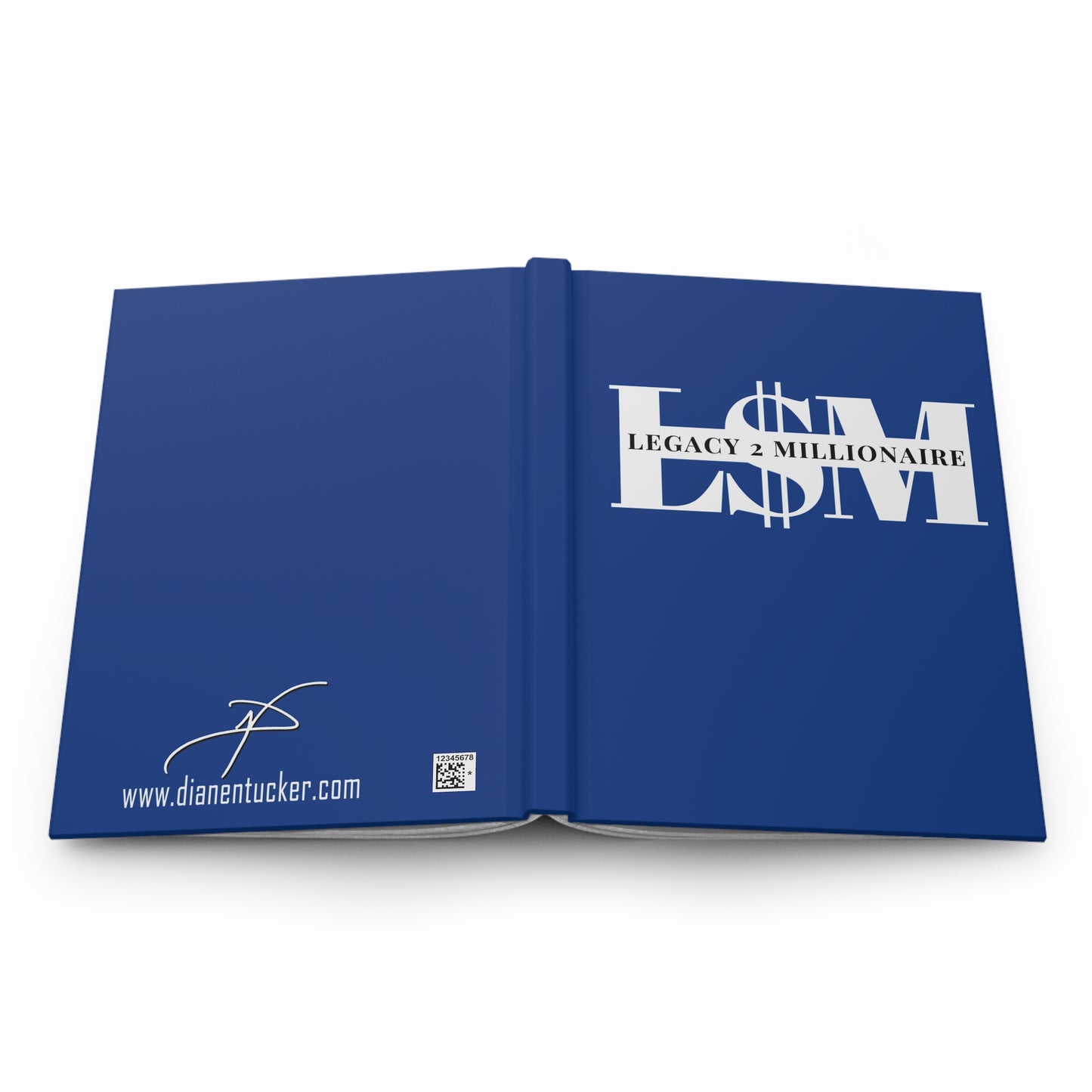 DNT: Legacy 2 Millionaire - Hardcover Journal Matte (Blue)