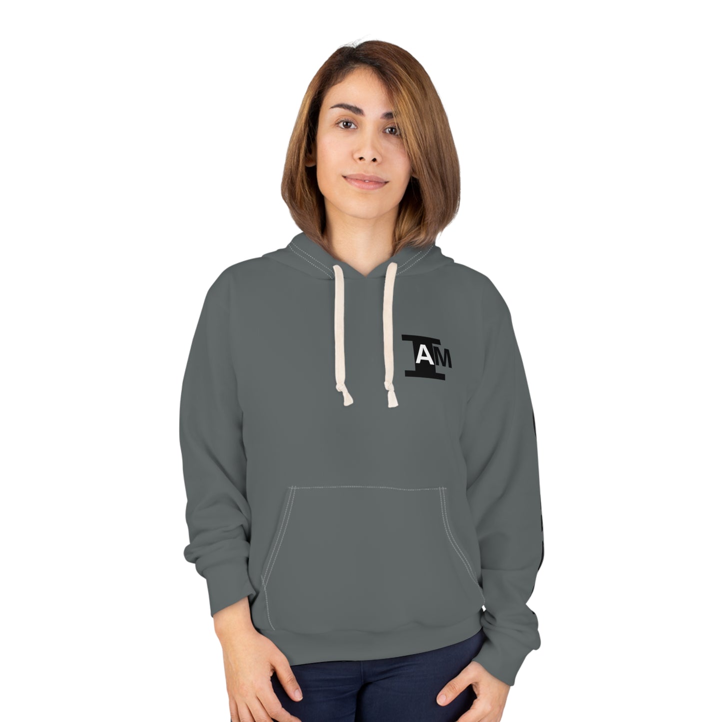 I Am: TUCKER - Unisex Pullover Hoodie (Grey)