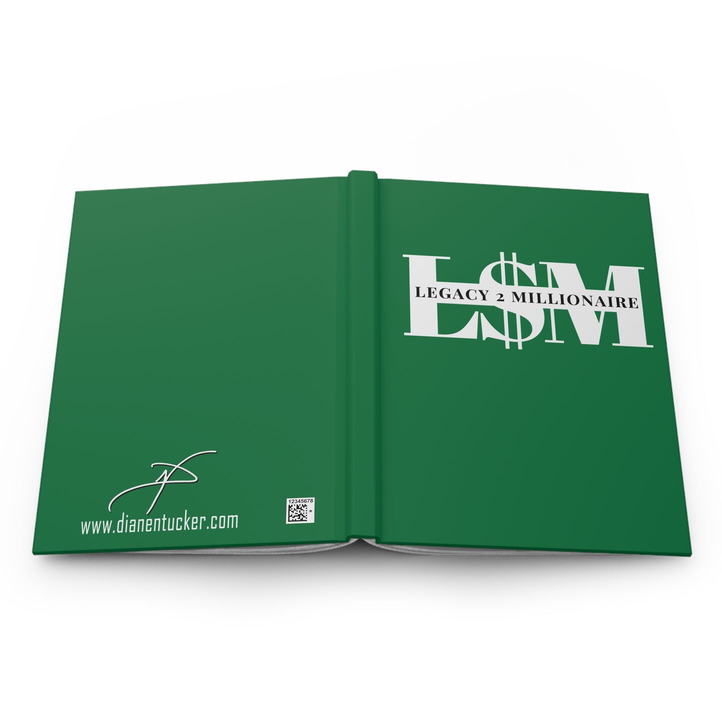 DNT: Legacy 2 Millionaire - Hardcover Journal Matte (Green)