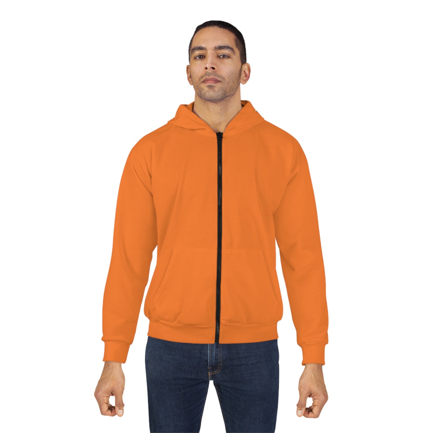 DNT: Legacy 2 Millionaire - Unisex Zip Hoodie (Orange)