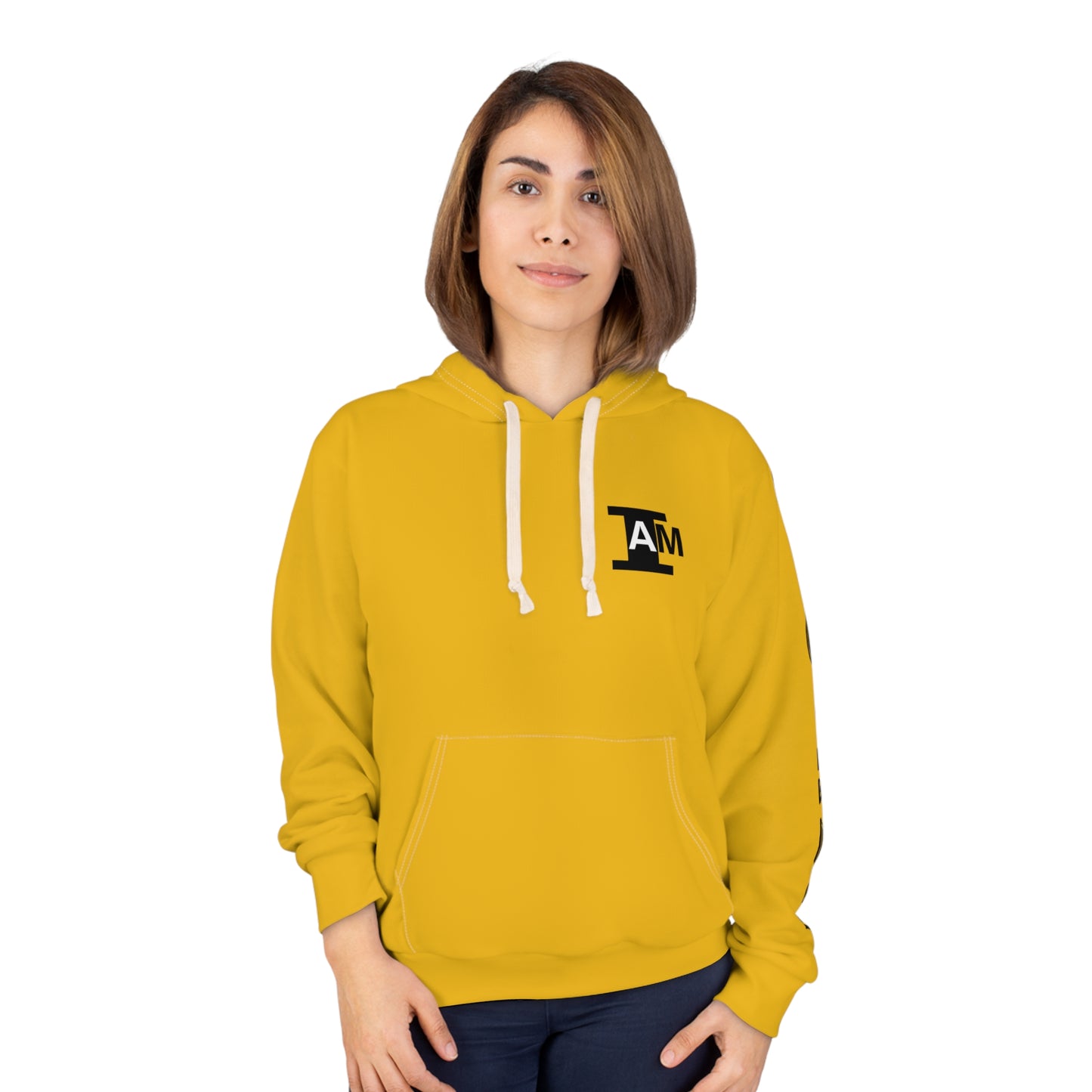 I Am: TUCKER - Unisex Pullover Hoodie (Yellow)