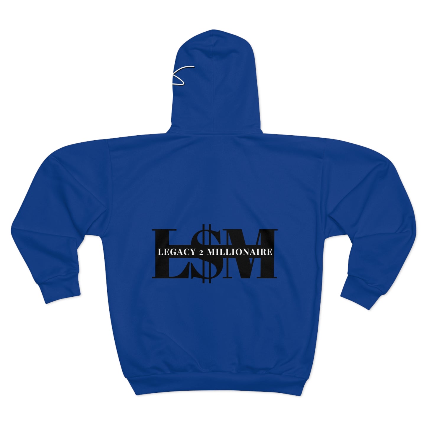 DNT: Legacy 2 Millionaire - Unisex Zip Hoodie (Blue)