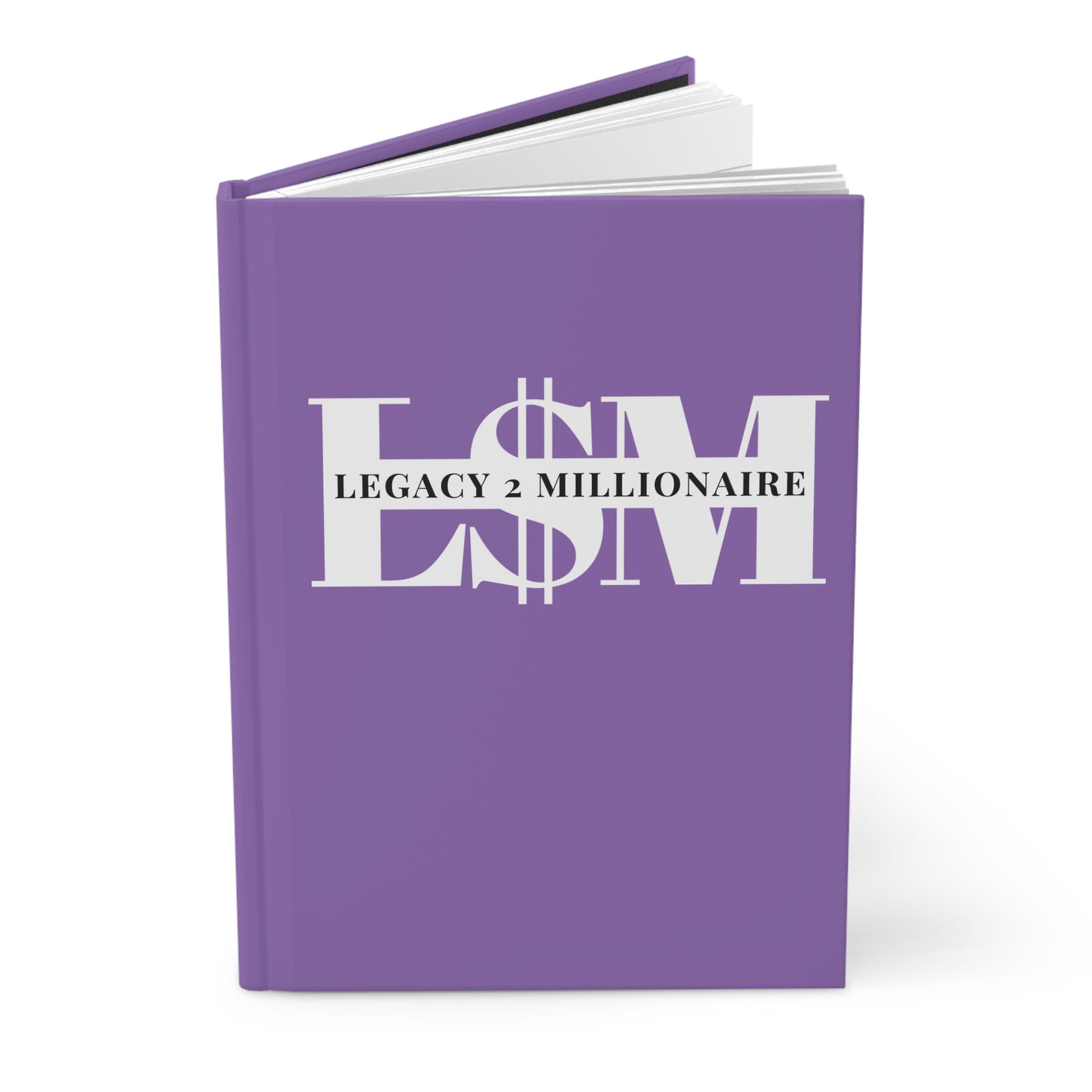 DNT: Legacy 2 Millionaire - Hardcover Journal Matte (Light Purple)