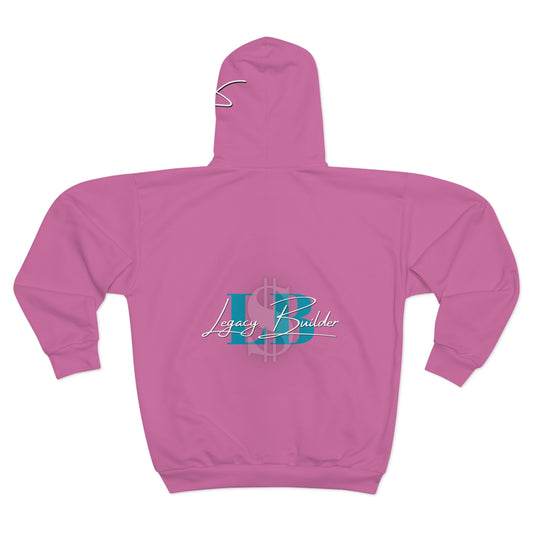 DNT: Legacy Builder - Unisex Zip Hoodie (Pink)