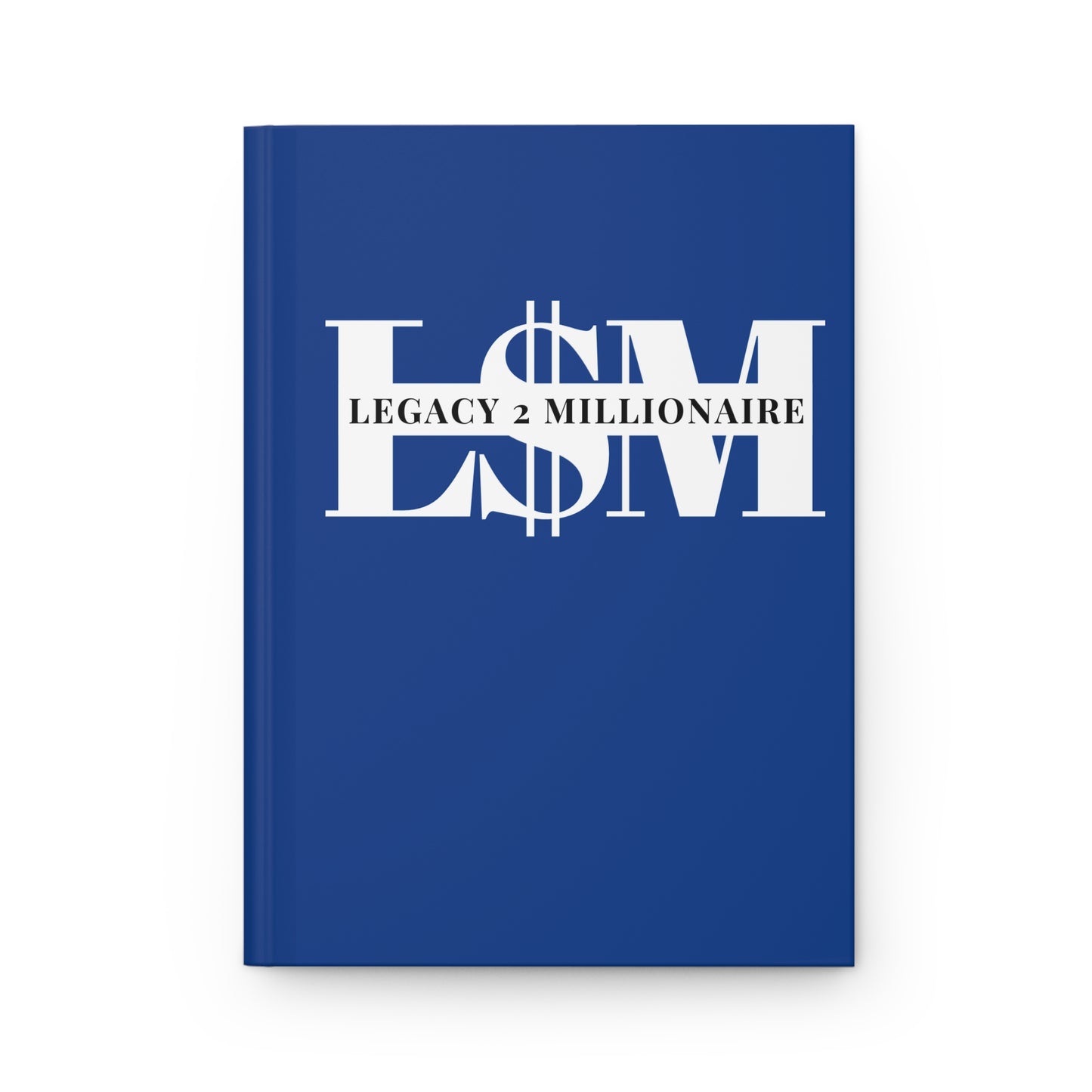 DNT: Legacy 2 Millionaire - Hardcover Journal Matte (Blue)