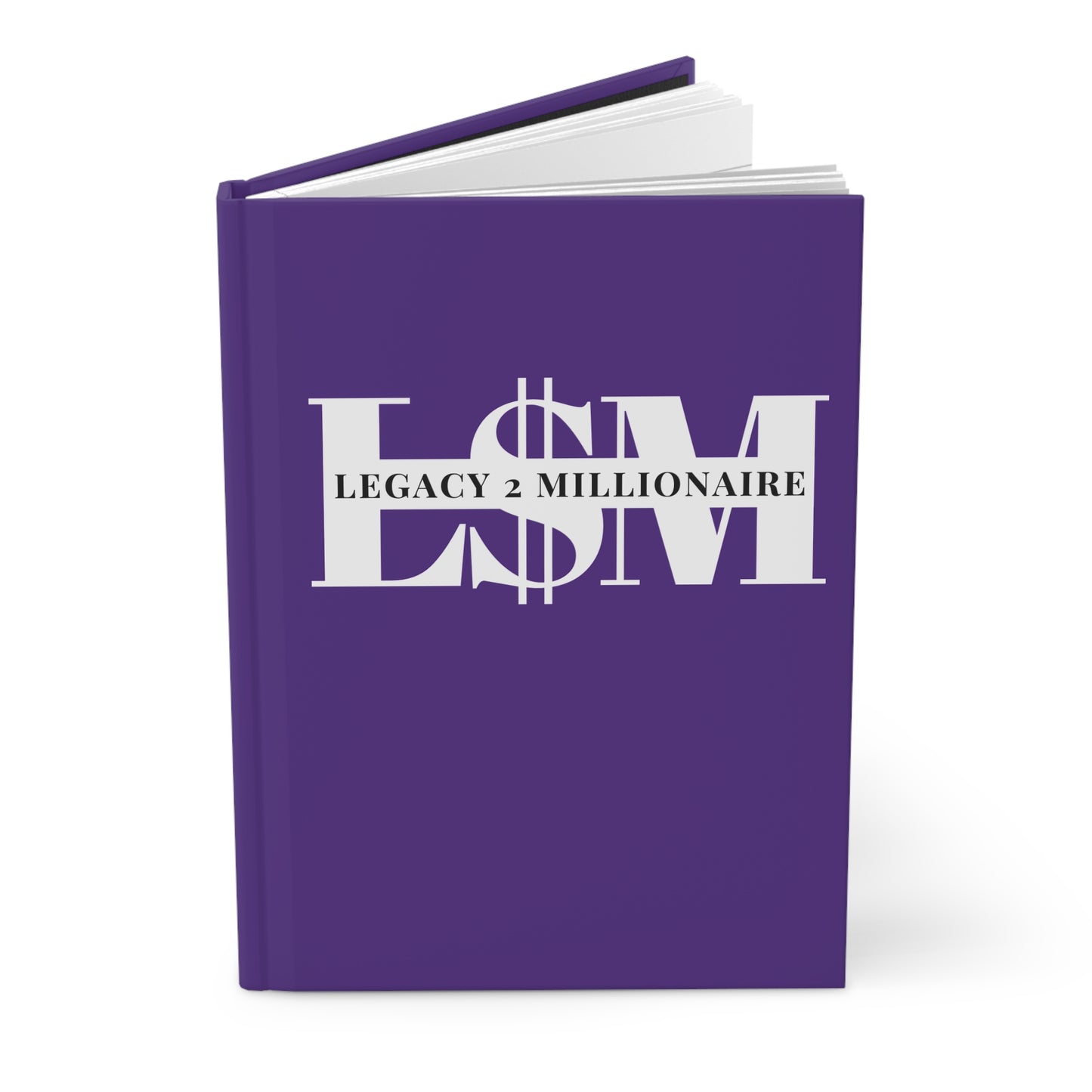 DNT: Legacy 2 Millionaire - Hardcover Journal Matte (Purple)