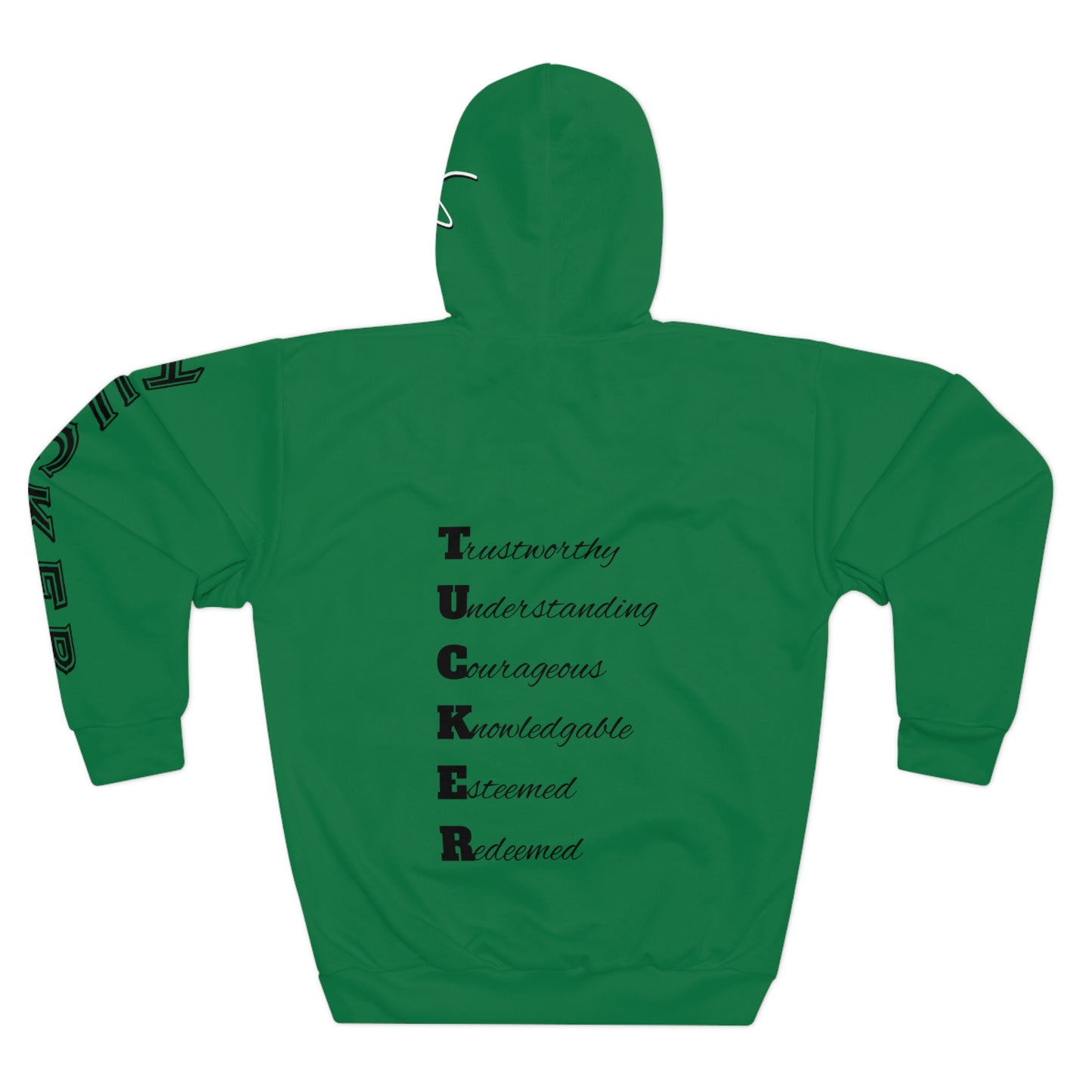 I Am: TUCKER - Unisex Pullover Hoodie (Green)