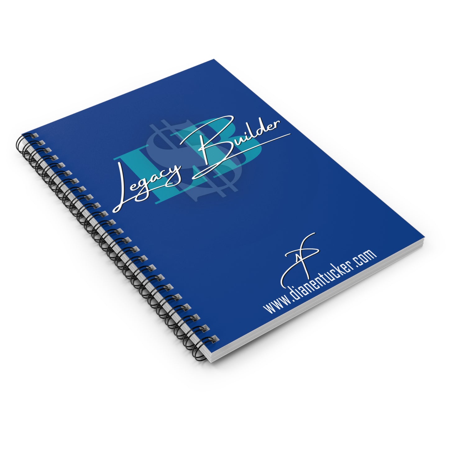 DNT: Legacy Builder - Spiral Notebook - Ruled Line (Blue)