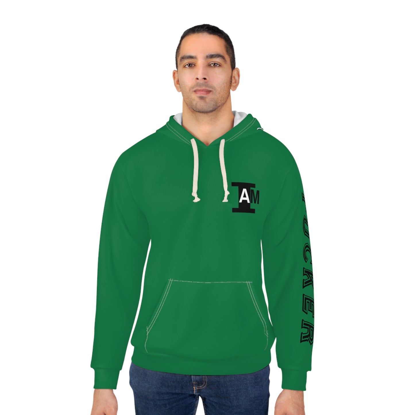 I Am: TUCKER - Unisex Pullover Hoodie (Green)